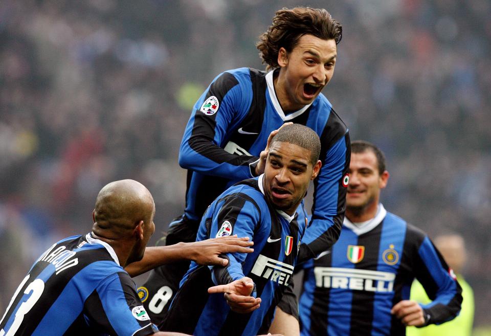 Ibrahimovic hailed Adriano as his greatest ever team-mate