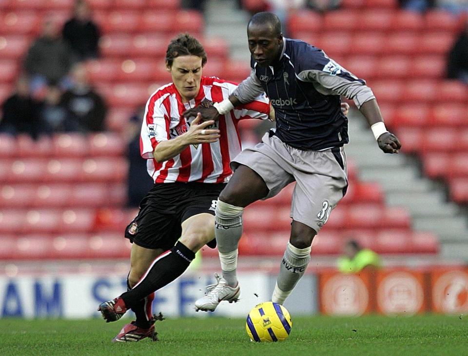 Khalilou Fadiga went on to play for Derby and Coventry City