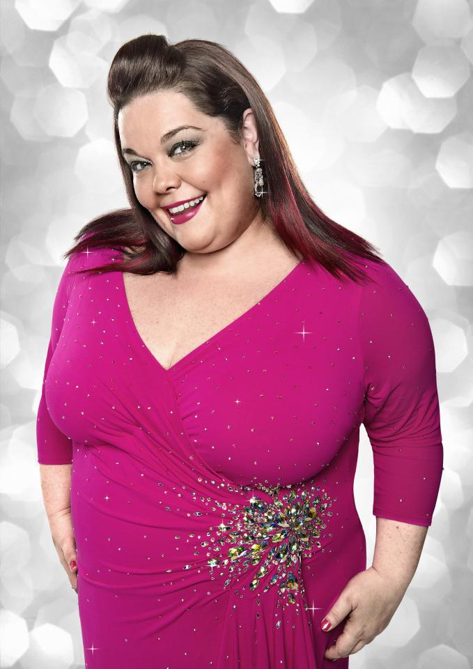  Lisa pictured while appearing on Strictly Come Dancing in 2012