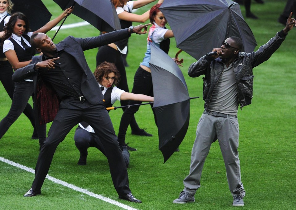 All-time great athlete Usain Bolt has been a regular at Old Trafford - in various roles