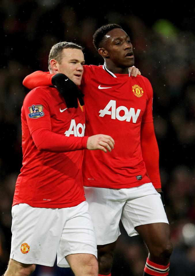 Danny Welbeck could be set for a reunion with Wayne Rooney at Everton