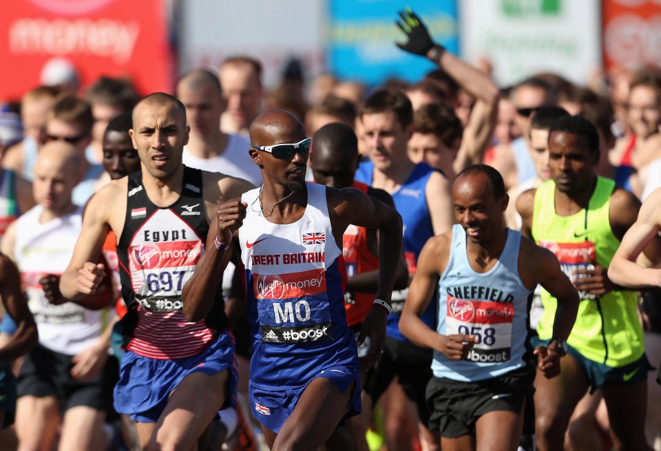 Mo is switching his attention to running marathons