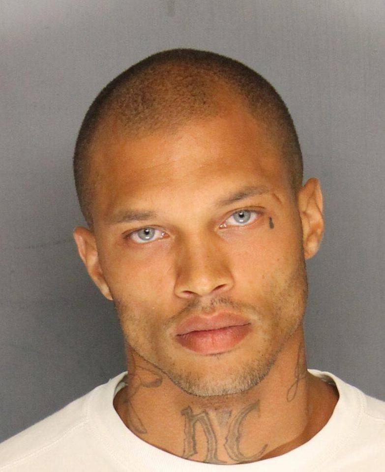  In 2014, American criminal Jeremy Meeks was branded the 'world's hottest felon' when his mugshot went viral