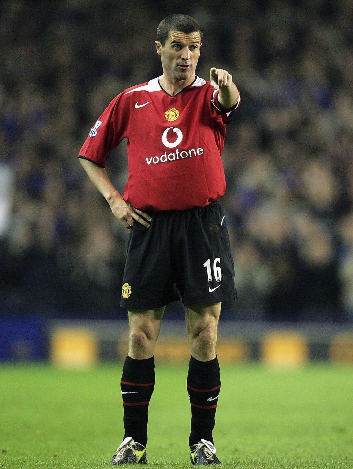 Roy Keane won the Premier League on six occasions at Old Trafford