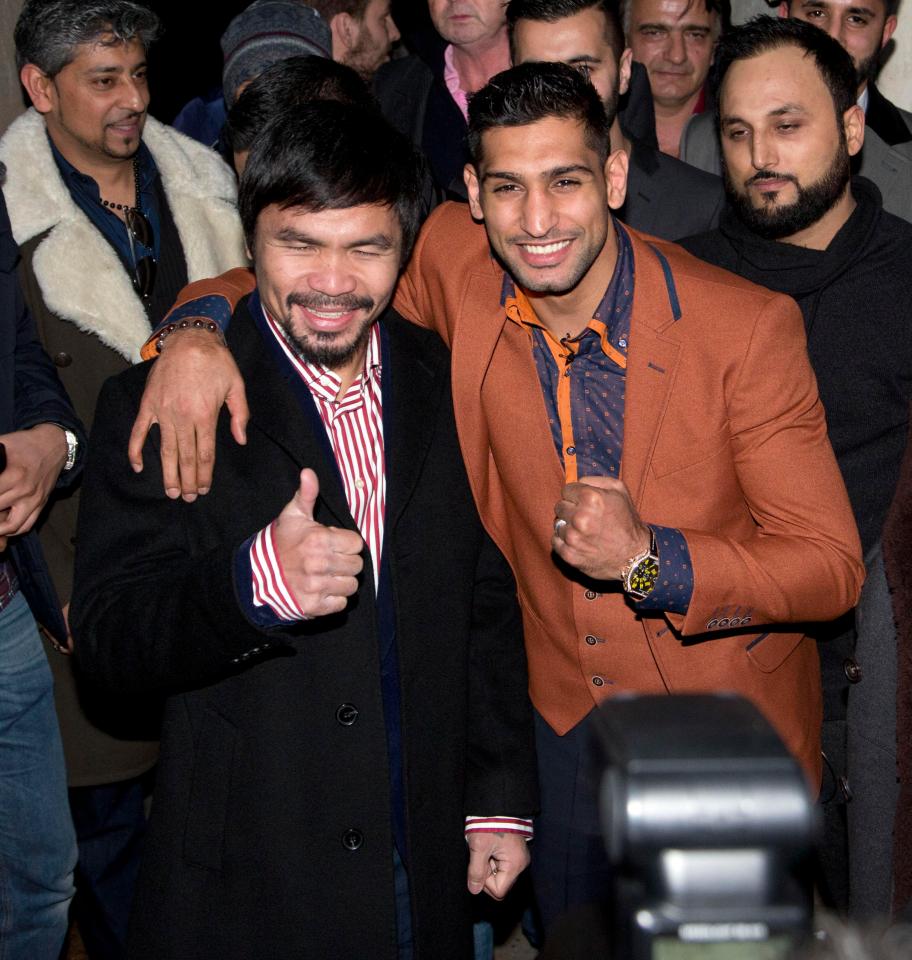 The glory days where Amir Khan was training buddies with Manny Pacquiao seem like a lifetime ago 