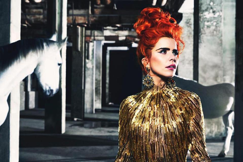 Singer Paloma Faith is one of two British female artists to have three albums for double platinum 