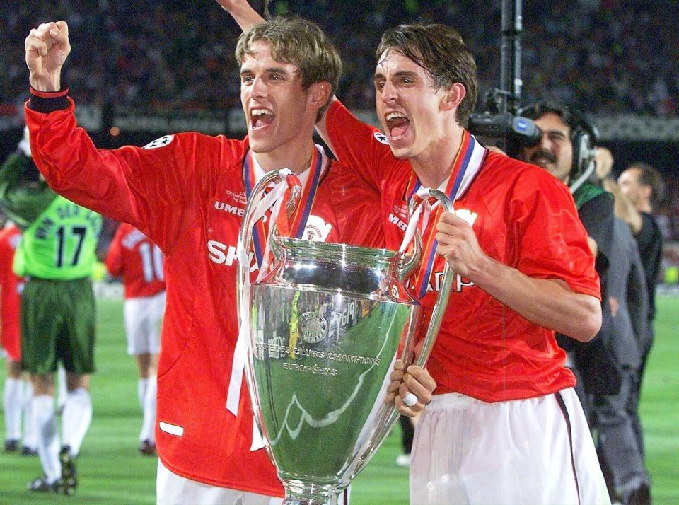 Garya nd Phil Neville are two of the most famous brothers in the history of British football 