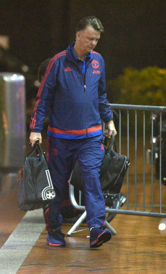 Louis van Gaal had insisted on an ultra-strict regime at the Lowry Hotel before matches