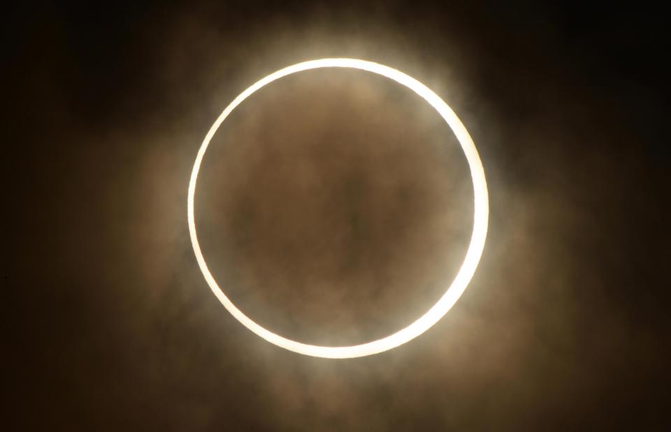  A solar eclipse will be visible today from the states, while the UK will enjoy views of a partial eclipse