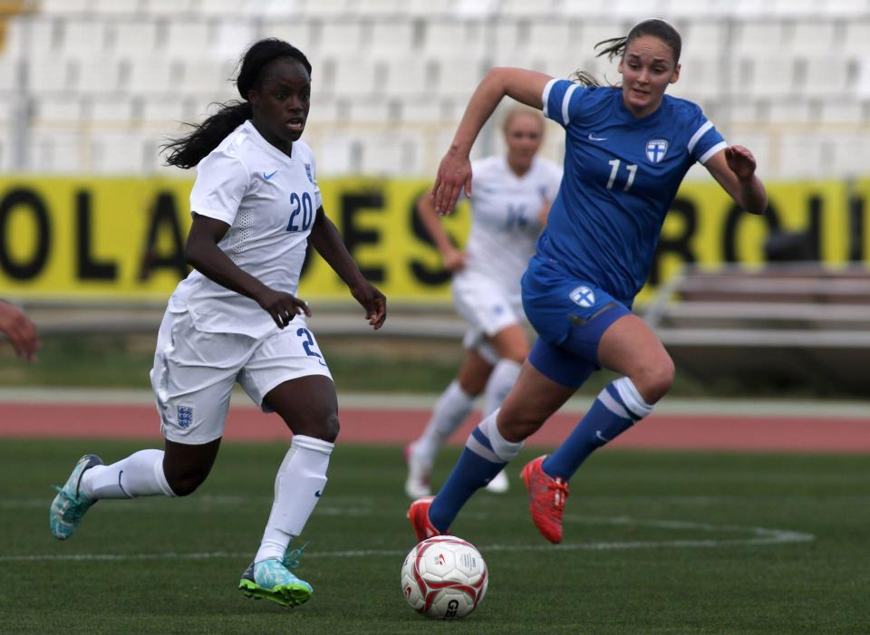 Aluko won 102 caps and scored 33 goals for England before falling out of favour last year.