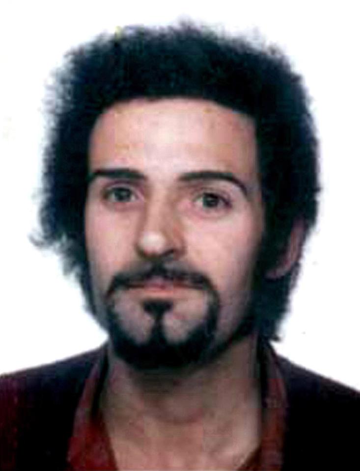 A photo-booth snap of Peter Sutcliffe taken at the time of his killing spree 