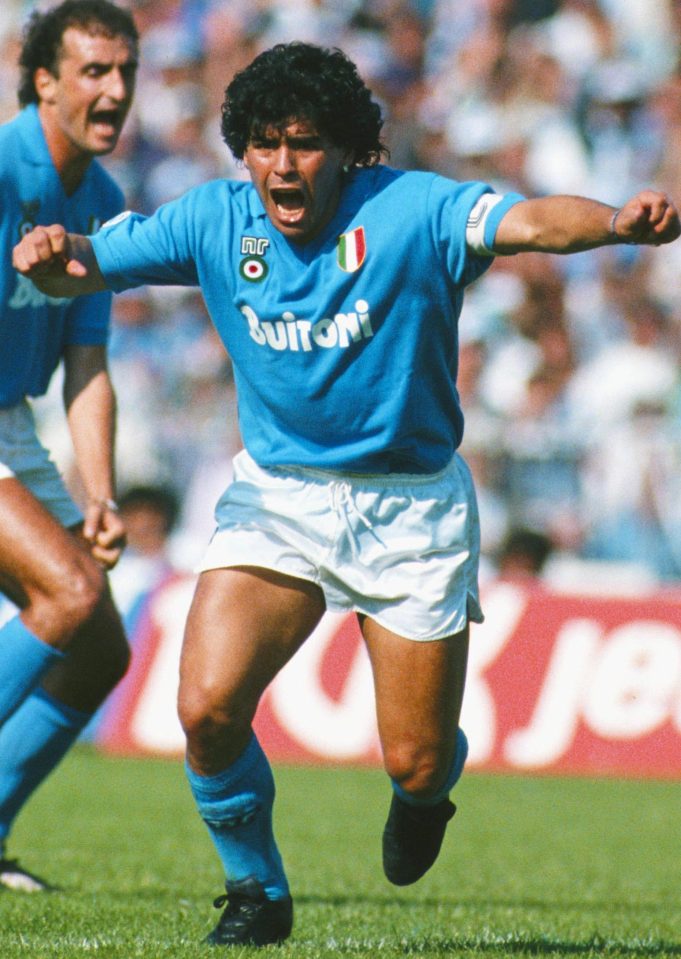 Diego Maradona remains the darling of Napoli