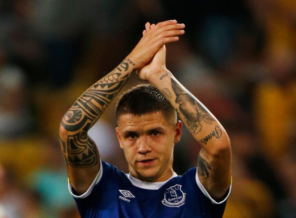 Muhamed Besic will likely miss Everton's clash with Chelsea after shooting