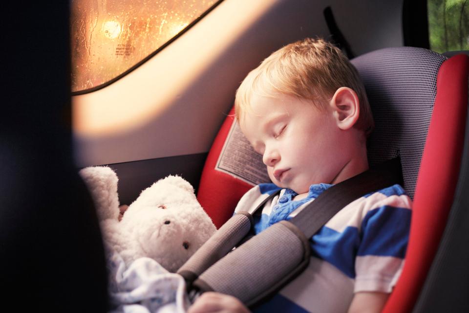 Children under the age of 12, or 135cm, must use an appropriate car seat for their size 