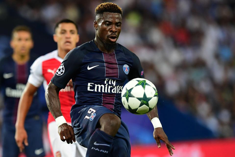 PSG right-back Serge Aurier has emerged as a target for Tottenham 