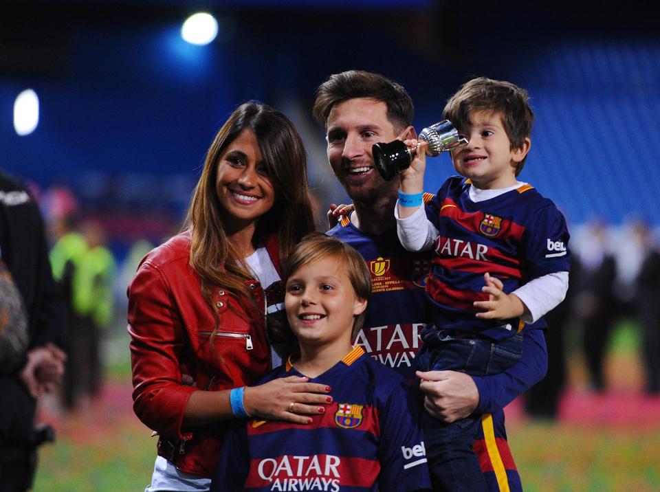  Lionel Messi and wife Antonella Roccuzzo already have two sons together