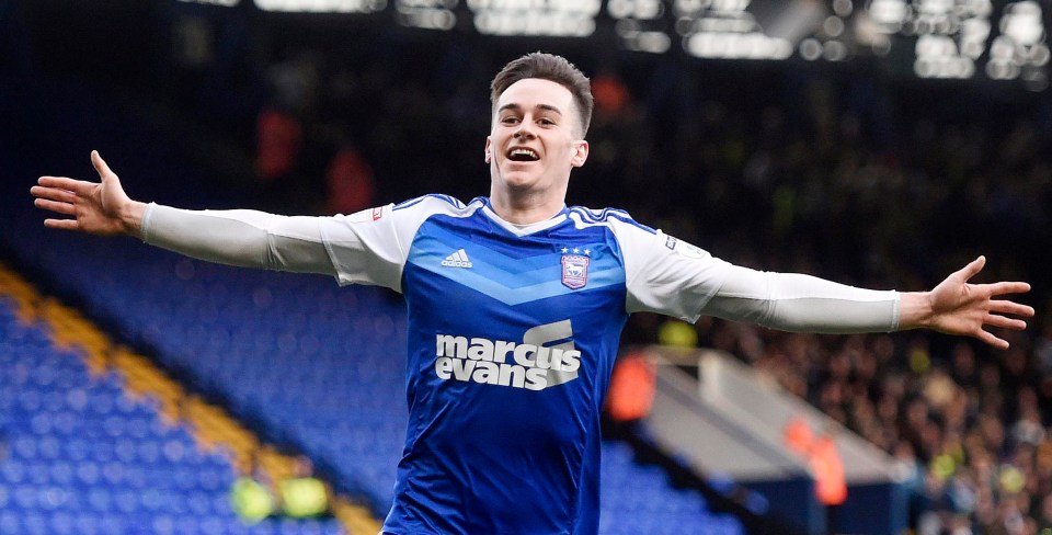 The 23-year-old had an impressive loan spell at Ipswich last season scoring 11 times