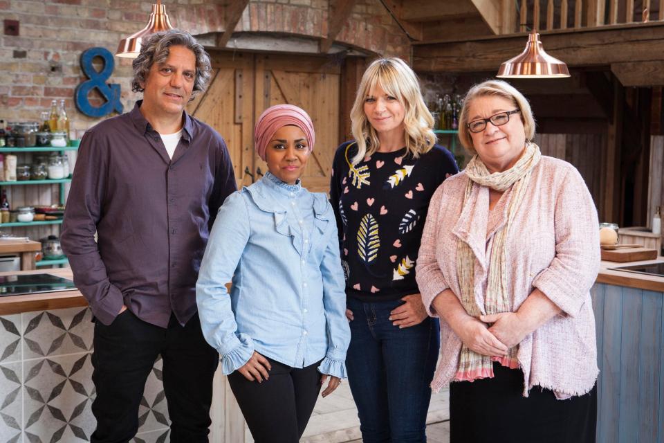  New BBC2 series The Big Family Cooking Showdown will be fronted by Zoe Ball and Nadiya Hussain along with judges Giorgio Locatelli and Rosemary Shrager