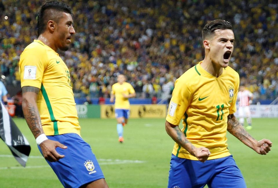 Philippe Coutinho is wanted to replace Brazil team-mate Neymar at Barcelona