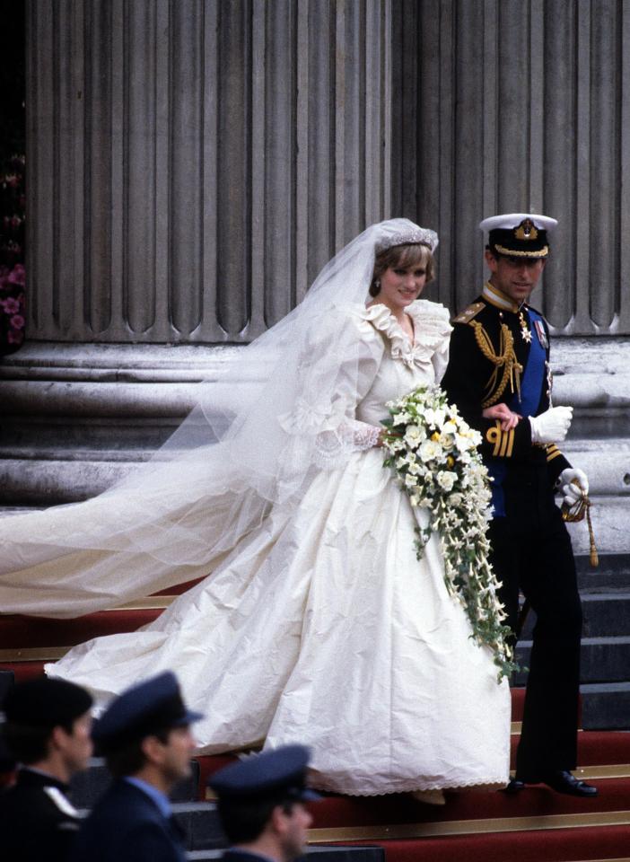  Princess Diana's dress was seen by 700 million people