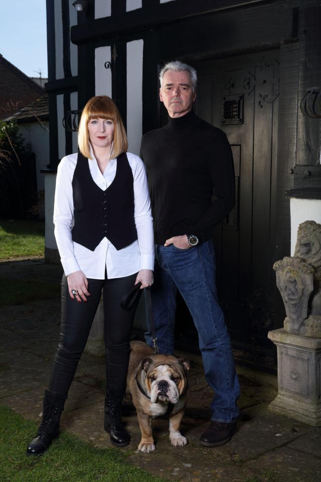  Yvette now explores the paranormal with Karl Beattie and their dog Watson