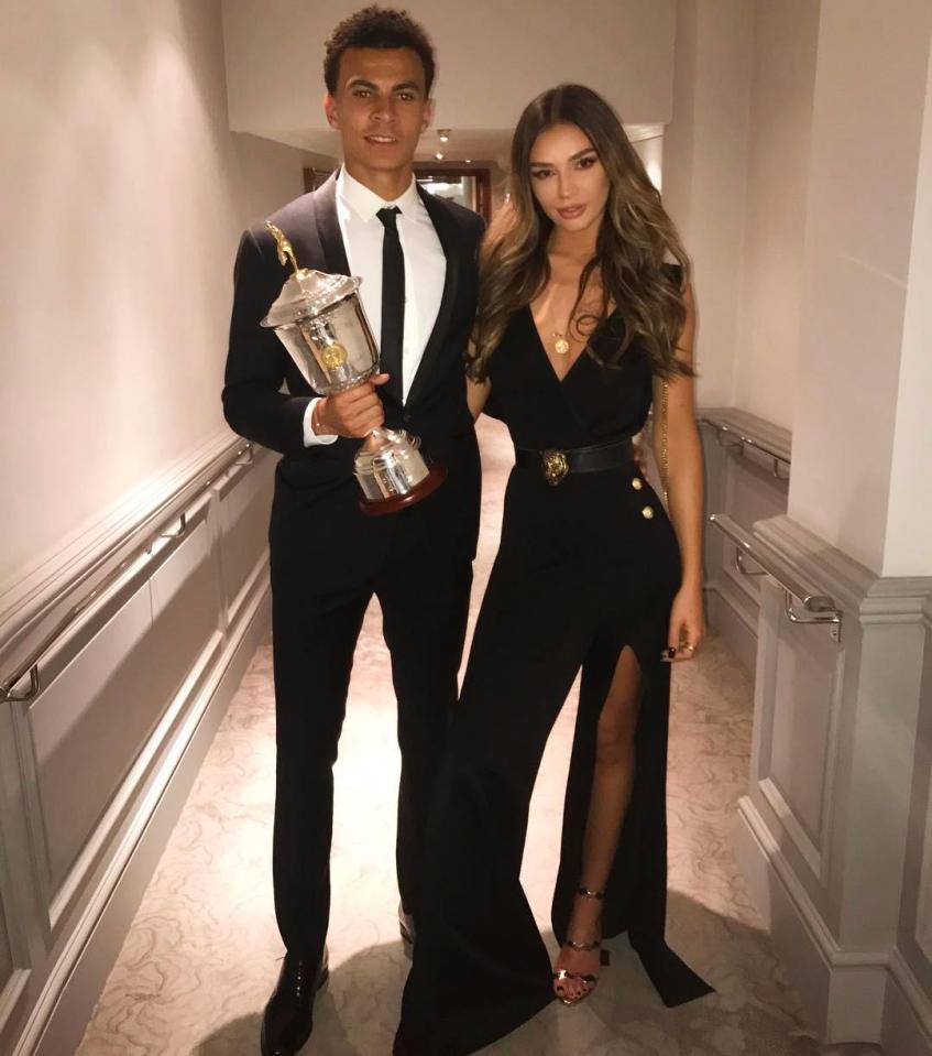  Dele Allis has already won a host of awards - as well as becoming official with girlfriend Ruby Mae