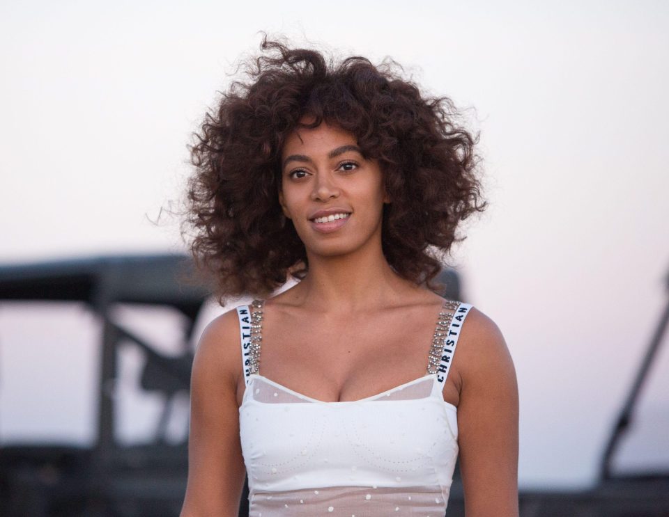  Solange punched her brother-in-law in a lift back in 2014