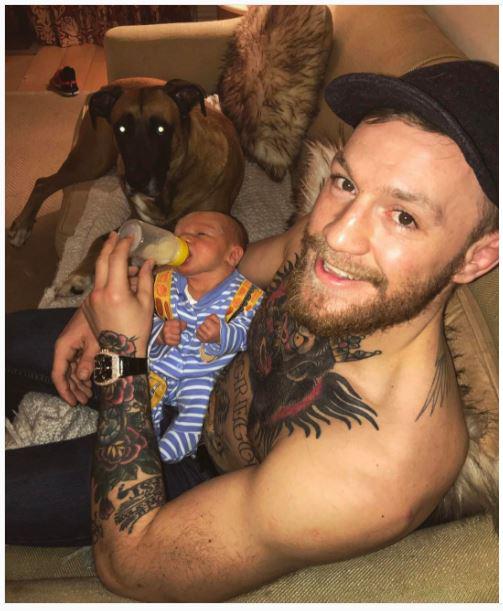  Conor McGregor is desperate to continue on the winning path for his young son