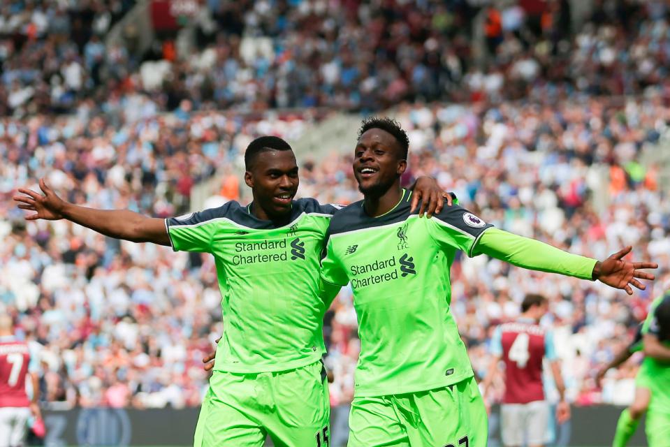 Regular sub Daniel Sturridge is ahead of Origi in the Anfield pecking order