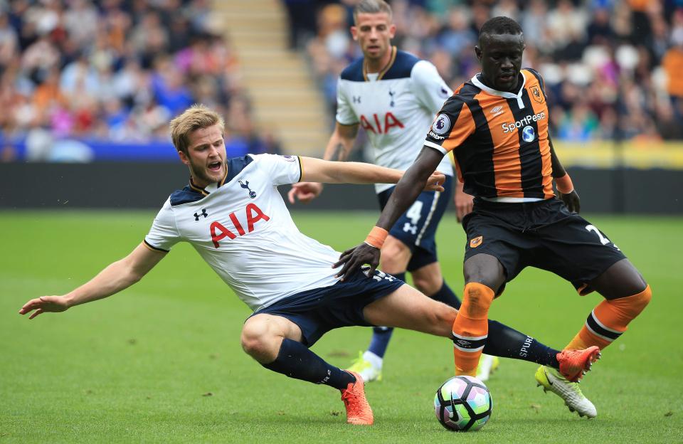  The 27-year-old in action against Spurs last season