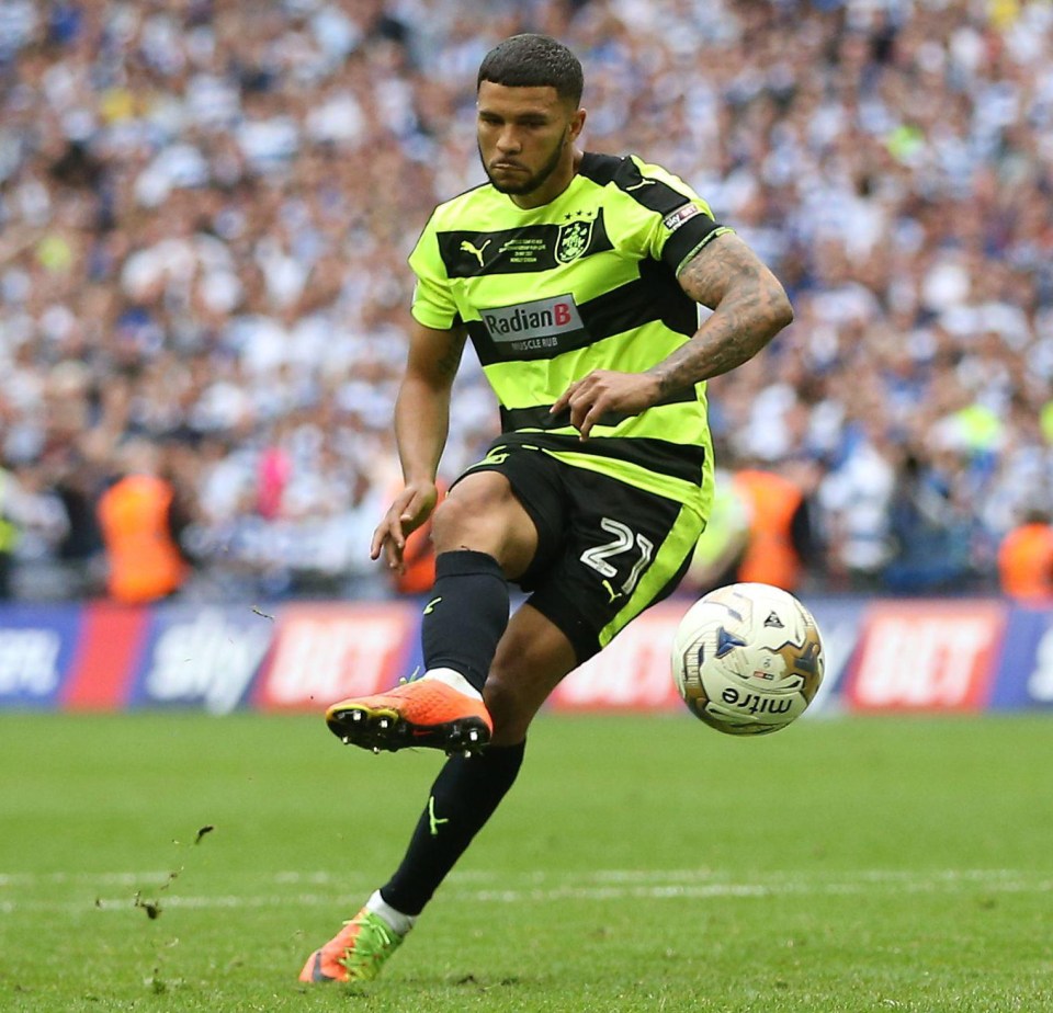 Huddersfield contract rebel Nahki Wells is also being monitored by Brighton