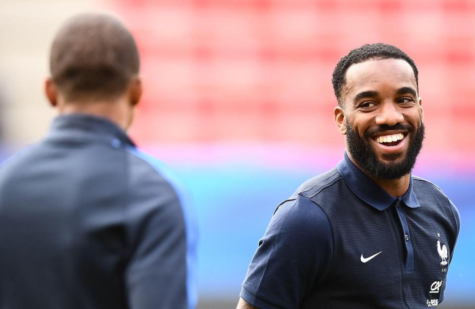  Alexandre Lacazette has represented France from the under-16s to the senior squad