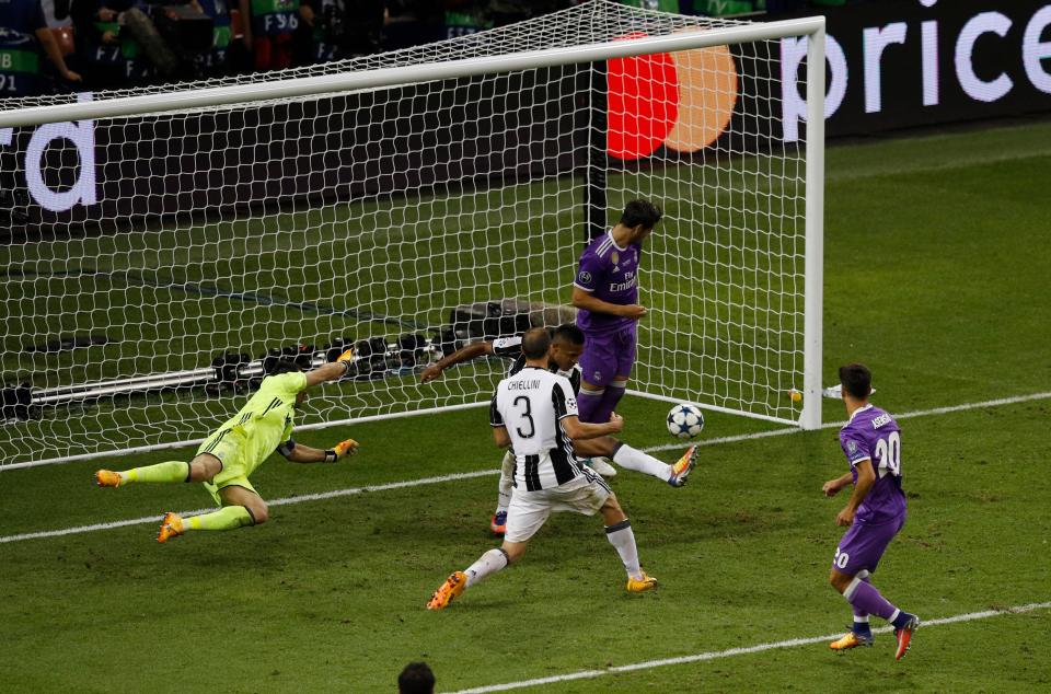  The Spanish international scored against Juventus in the Champions League final back in June as Los Blancos won 4-1