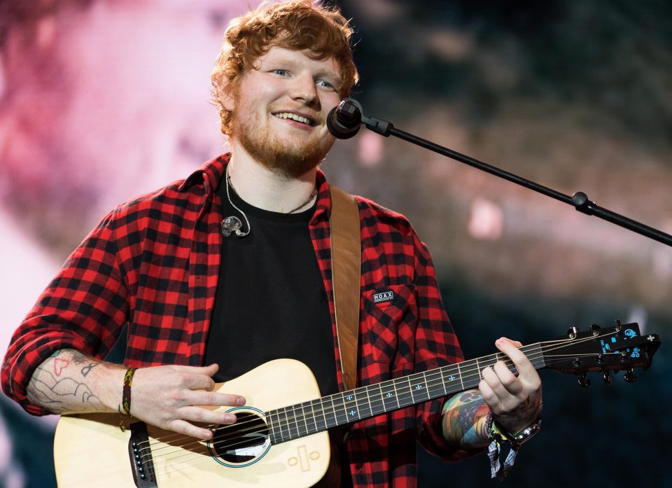  Ed Sheeran recently admitted to crying on a flight while watching Forrest Gump