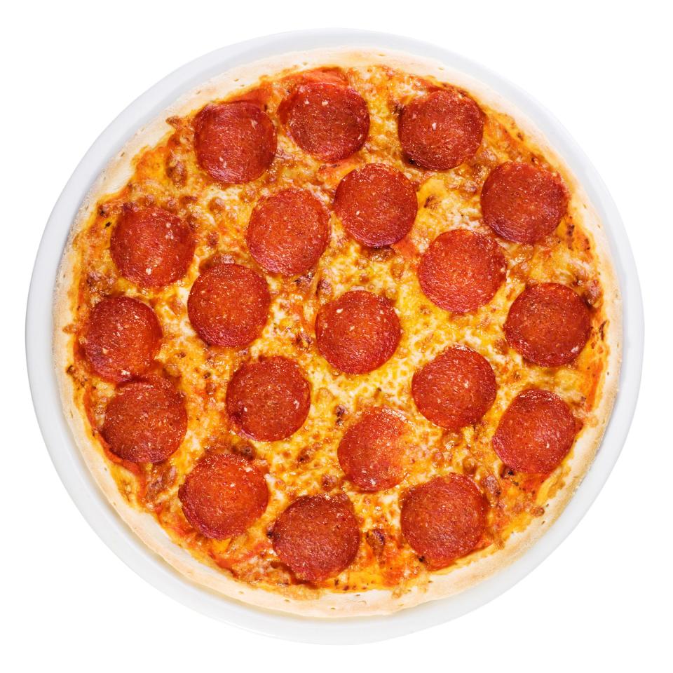 The pizzas were pepperoni. File picture