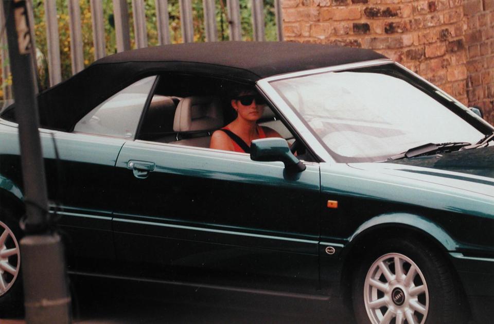 Diana had the car for a few months over the summer of 1994