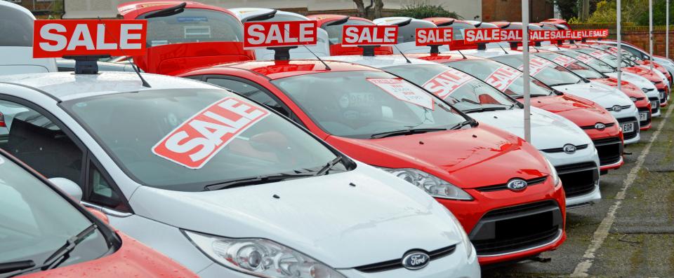  Fewer cars are being bought on cheap credit