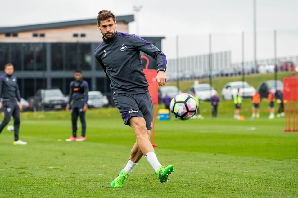 Spain international Fernando Llorente scored 15 goals to help keep Swansea up