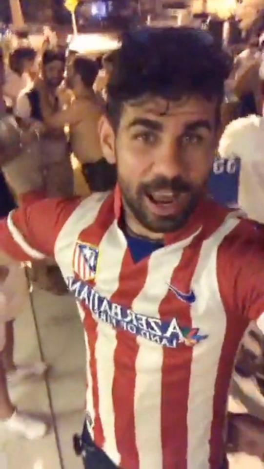  Costa mocked Conte after appearing on Instagram in his old Atletico shirt