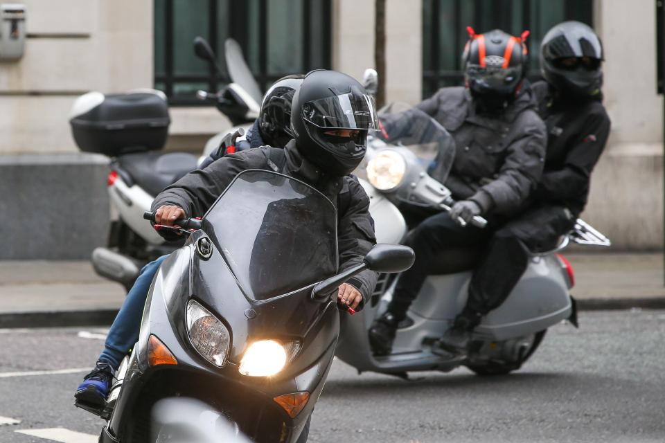  The Met police say the average age of moped robbers in the capital is 15