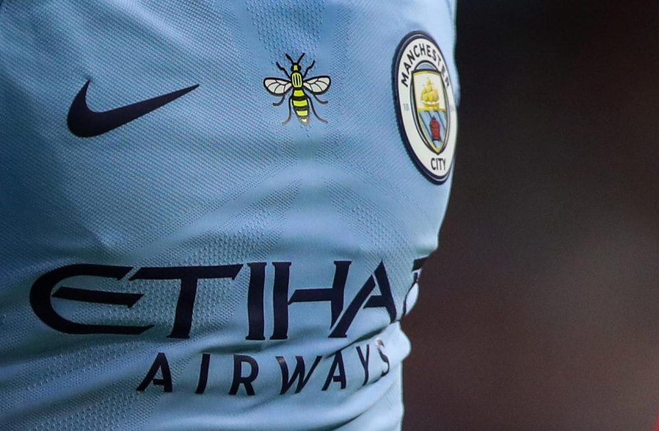  Manchester City will wear a worker bee on their shirt tonight