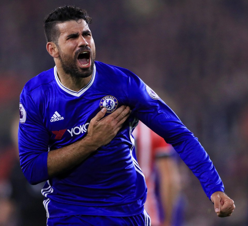 Diego Costa is heading out - meaning the Chelsea squad could be even lighter for the Prem season