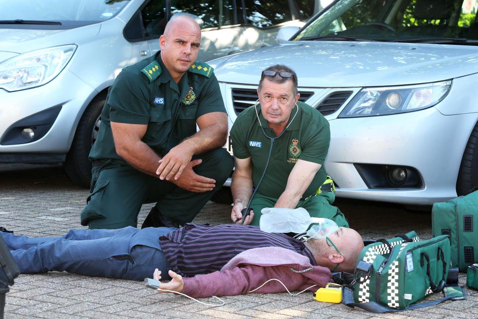  Nigel is a first responder helping to bridge the gap between a 999 call being placed and paramedics arriving