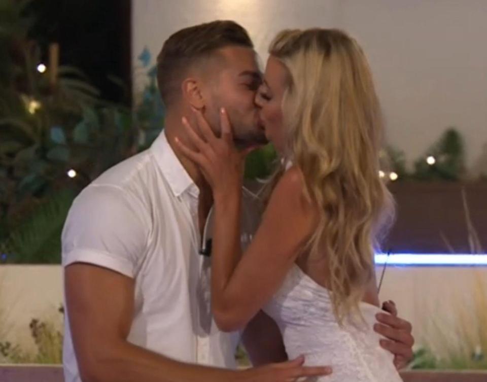  Chris and Liv had a troubled time in the Love Island villa