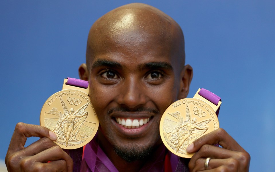 Mo Farah took home two medals from the 2012 Olympic Games in London