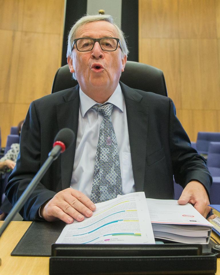  EU oaf Jean-Claude Juncker is a really trying fellow