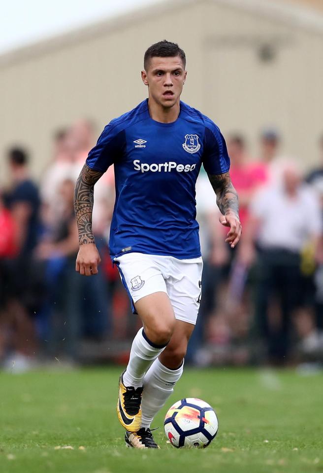 Muhamed Besic joined Everton from Ferencvaros in 2014