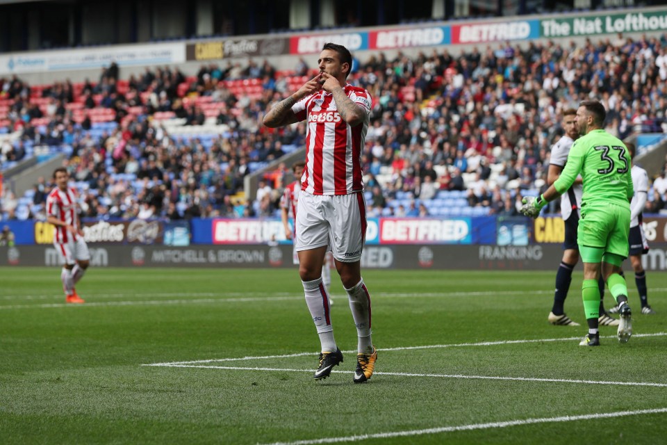 Newcastle are plotting a move for Stoke forward Joselu