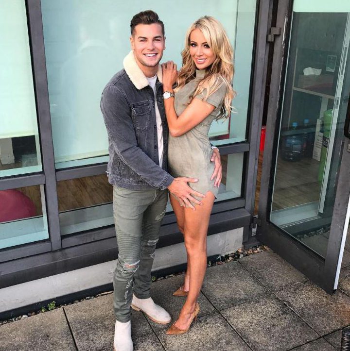  Olivia Attwood was dumped by Chris Hughes when he first saw the pictures of her and her ex Bradley Dack