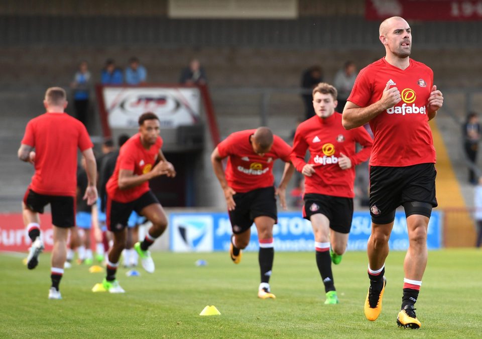 Darron Gibson has apologised for his tirade and is knuckling down in training 